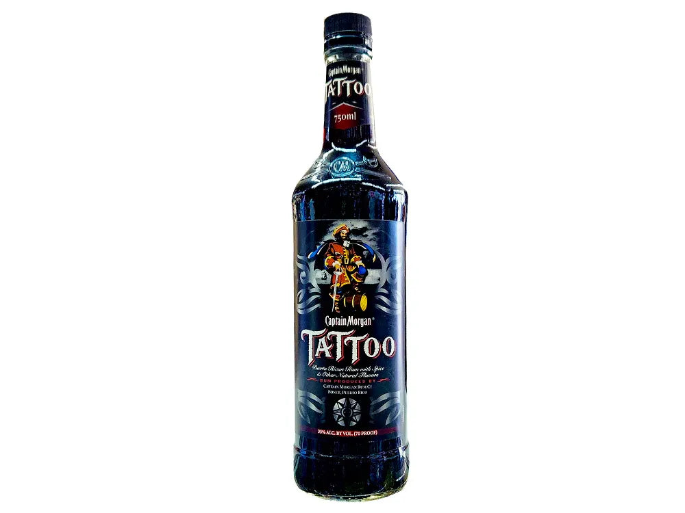 Captain Morgan Tattoo Rum 750ml – The Rare Whiskey Shop