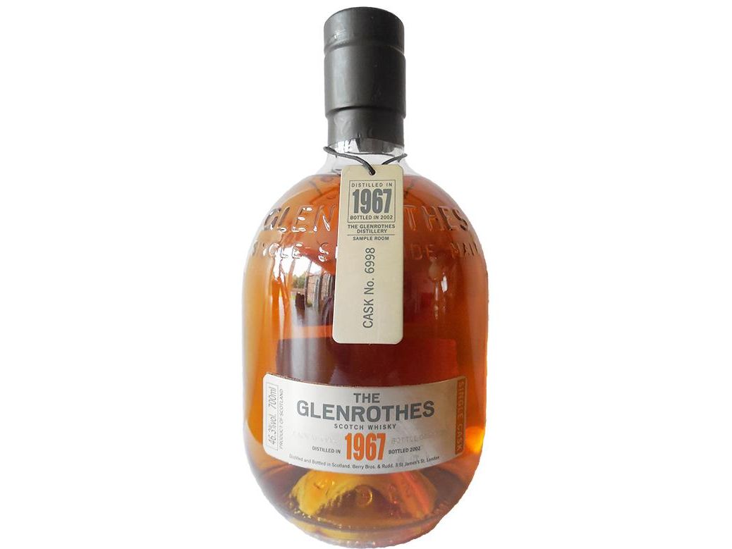 Glenrothes 1967 Vintage 35 Year Old Cask #6998