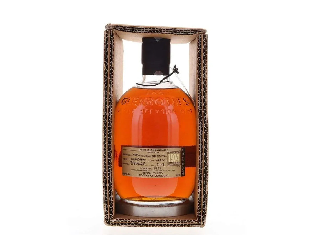 Glenrothes 1974 29 Year Old Limited Release Single Malt Scotch