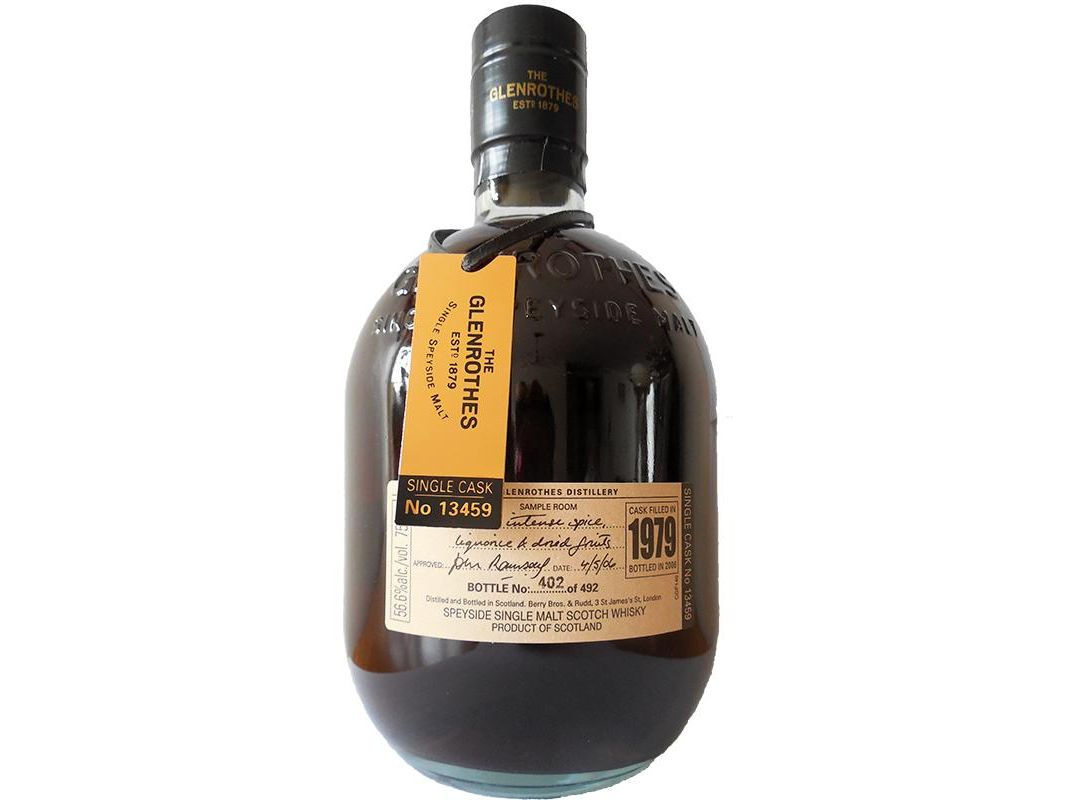 Glenrothes 1979 Vintage Cask #13459 26 Year Single Malt Scotch