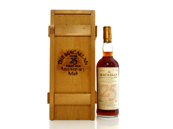 Macallan 25 Year Anniversary Malt (No Vintage Stated, Assumed 1957 Macallan 25 Year Anniversary Malt (No Vintage Stated, Assumed 1957