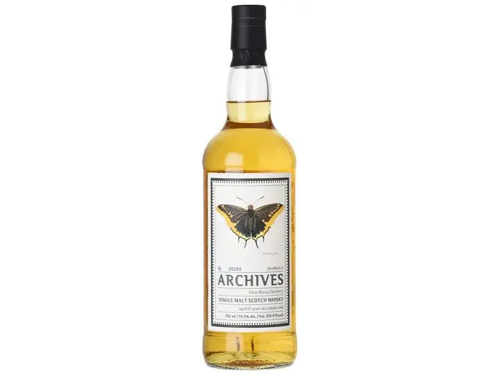 Archives Butterflies Glen Moray 11 Year Old 2007 59.9% 750ml - The Rare Whiskey Shop