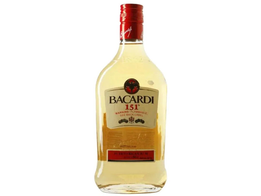 Bacardi 151 Puerto Rican Rum 200ml x 5 Bottle Lot 1L - The Rare Whiskey Shop