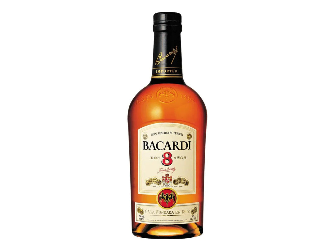 Bacardi 8 Year Old Reserva Superior Rum 2014 Older Bottling 750ml - The Rare Whiskey Shop