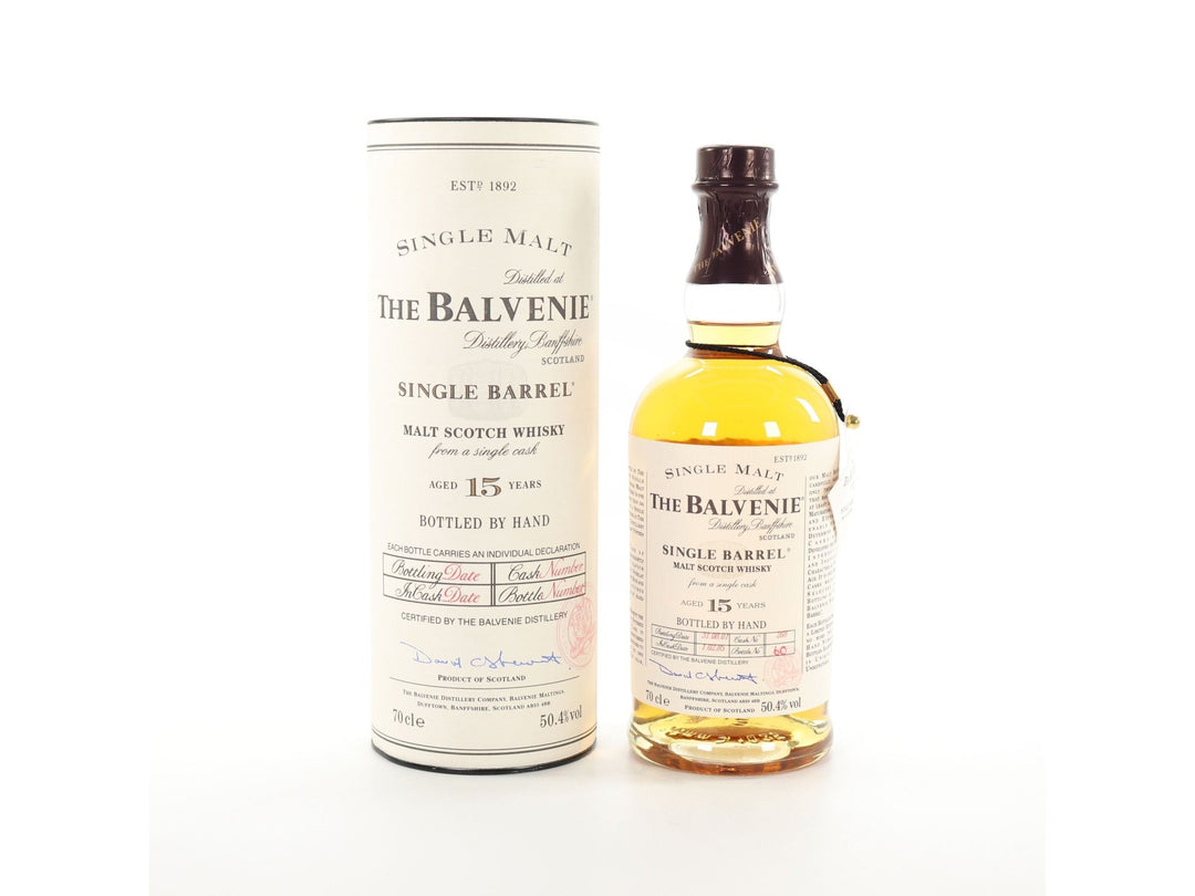 Balvenie 15 Year Old Single Barrel Scotch 1985 - The Rare Whiskey Shop