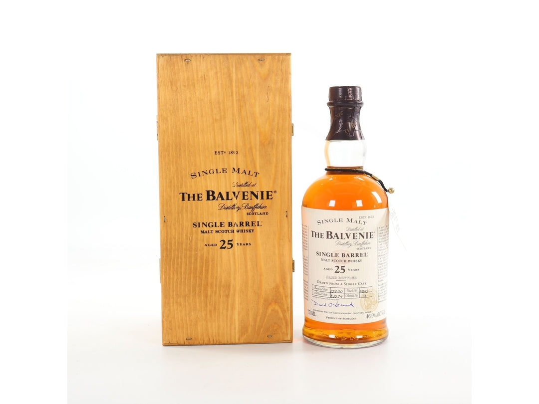 Balvenie 25 Year Old 1974 Single Barrel Cask 13142 750ml - The Rare Whiskey Shop