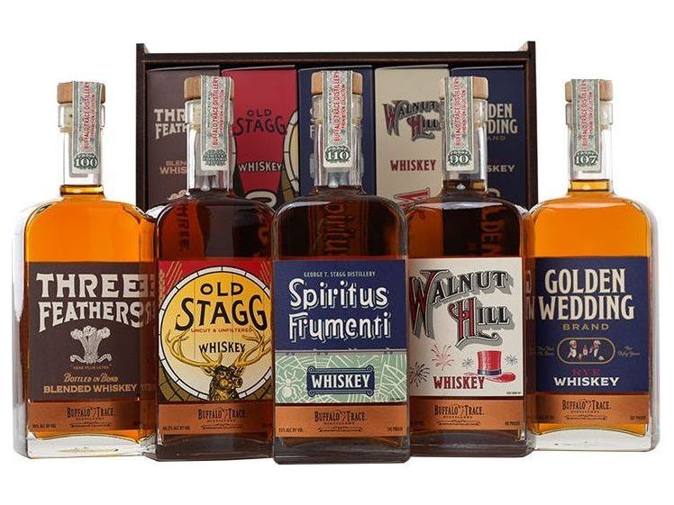 Buffalo Trace Prohibition Collection 5 x 375 ml First Edition - The Rare Whiskey Shop