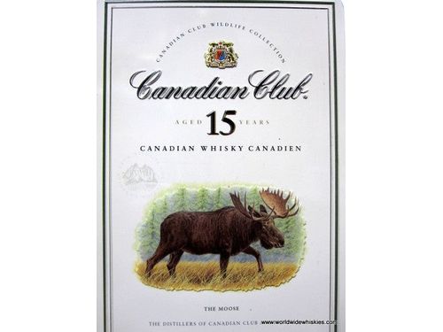 Canadian Club 15 Year Old The Moose Wildlife Collection - The Rare Whiskey Shop