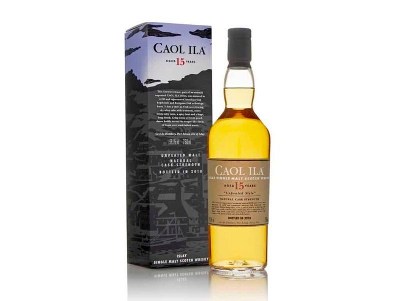 Caol Ila Unpeated Natural Cask Strength 15 Year 2014 Release - The Rare Whiskey Shop