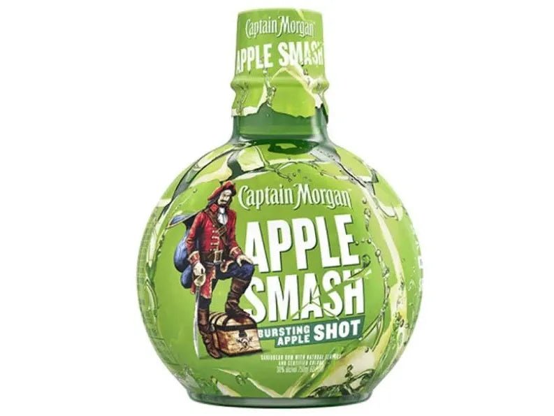 Captain Morgan Apple Smash Rum 750ml - The Rare Whiskey Shop
