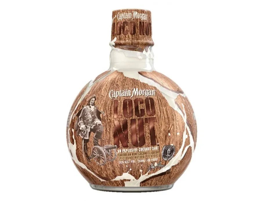 Captain Morgan Loco Nut Rum 750ml - The Rare Whiskey Shop