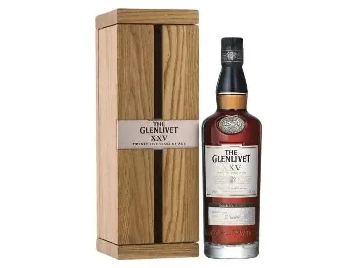 Glenlivet 25 Year Old Old Style Box 750ml - The Rare Whiskey Shop