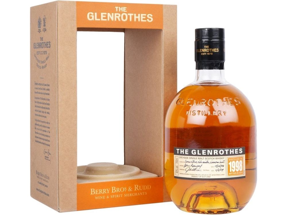 Glenrothes 1998 Vintage Single Malt Scotch Bottled 2015 - The Rare Whiskey Shop