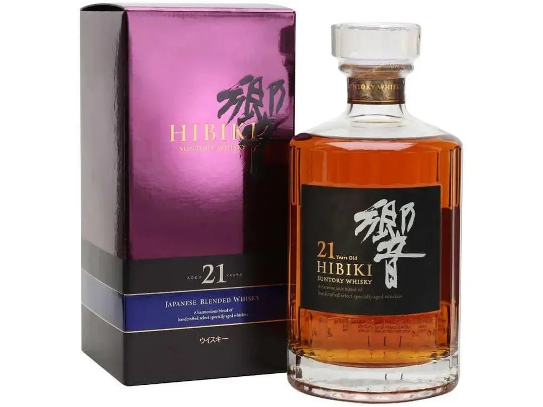 Hibiki 21 Year Old Blended Whiskey 750ml Purple Box - The Rare Whiskey Shop