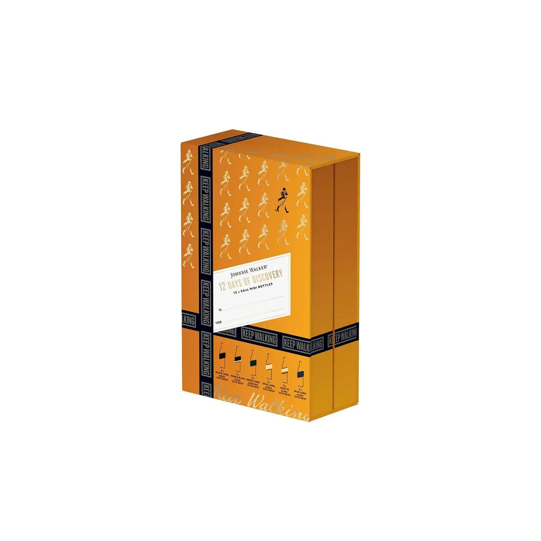 Johnnie Walker 12 Days of Discovery 50ml Gift Set - The Rare Whiskey Shop