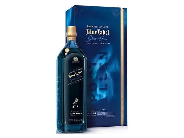 Johnnie Walker Blue Ghost & Rare Port Ellen Scotch 750ml - The Rare Whiskey Shop
