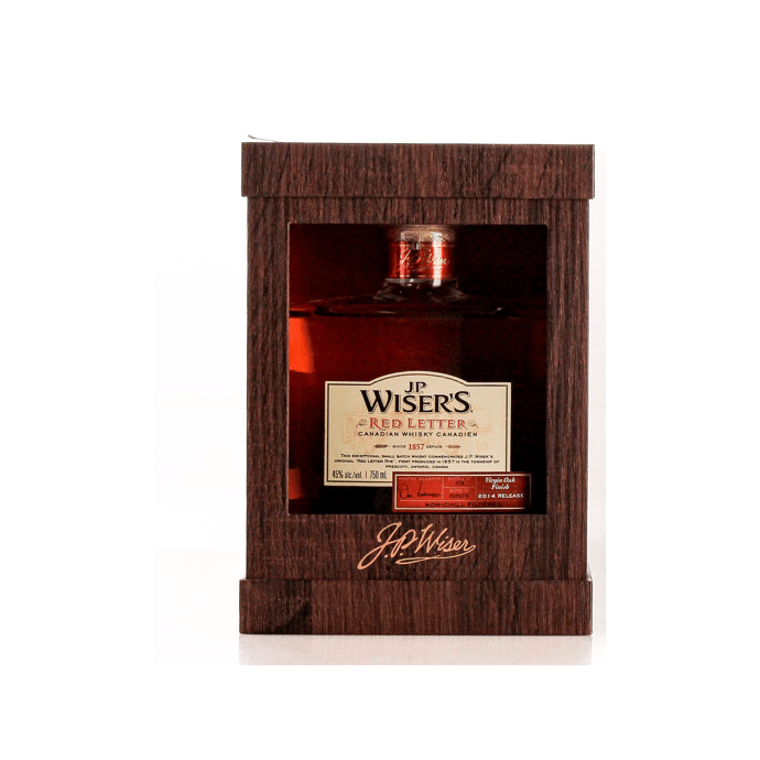 J.P. Wiser's Red Letter 2014 Release 750ml - The Rare Whiskey Shop