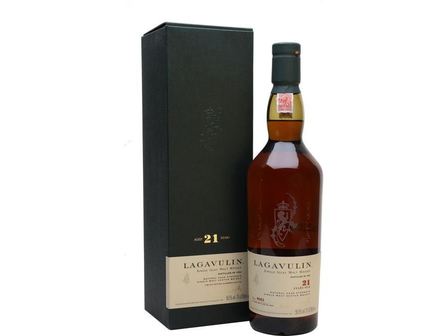 Lagavulin 21 Year Islay Single Malt Scotch - The Rare Whiskey Shop