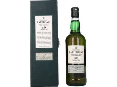 Laphroaig 40 Year Old Islay Single Malt Scotch - The Rare Whiskey Shop