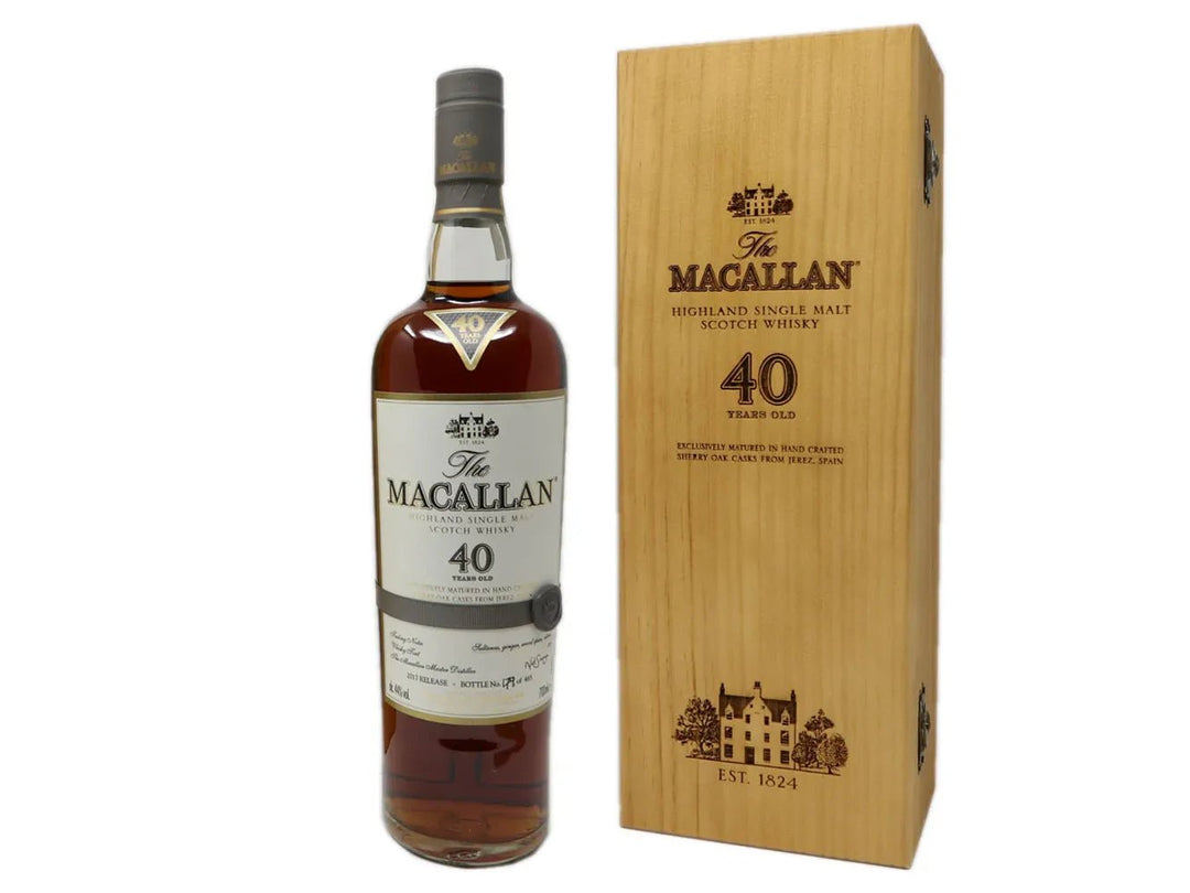 Macallan 40 Year Old Single Malt Scotch 2017 Release - The Rare Whiskey Shop