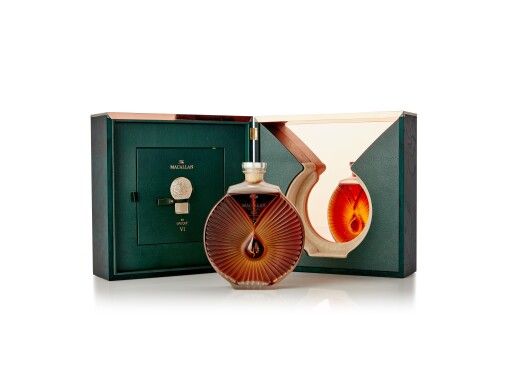 Macallan 65 Year Old in Lalique Sixth Edition - The Rare Whiskey Shop