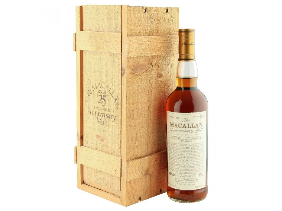Macallan Anniversary Malt 25 Year Old 1966 - The Rare Whiskey Shop