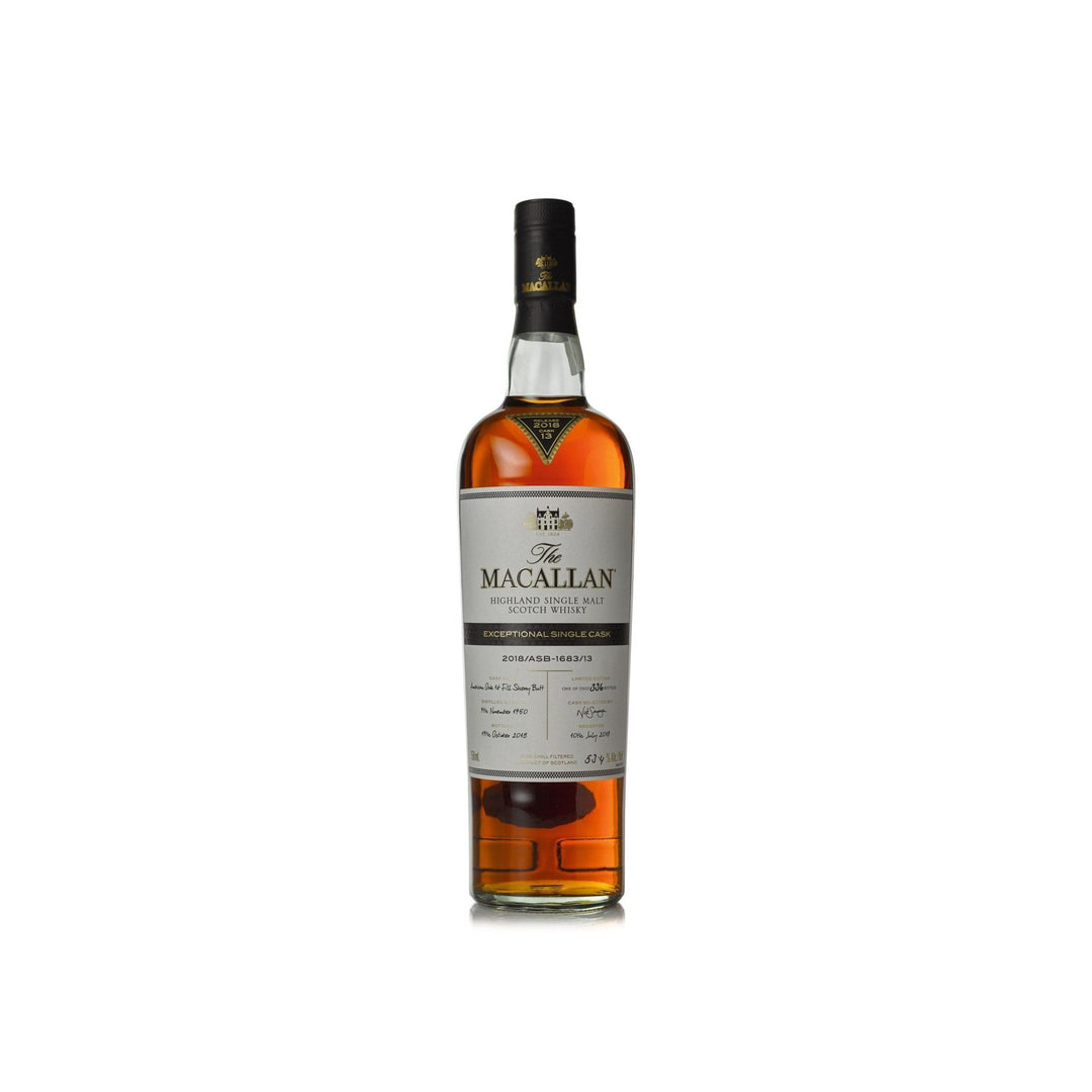 Macallan Exceptional Cask 1950 1683/13 67 Year Old - The Rare Whiskey Shop