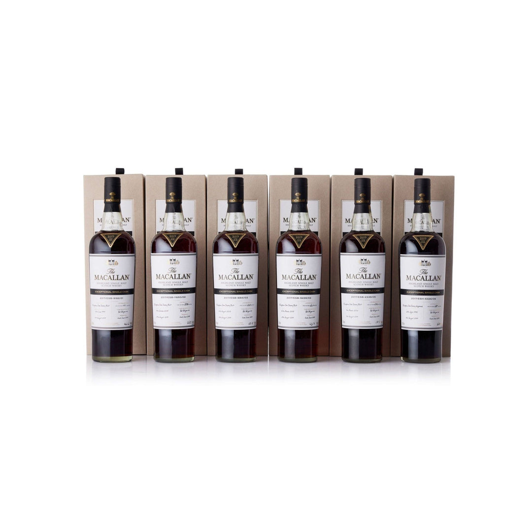 Macallan Exceptional Cask 2017 Seven Bottle Set - The Rare Whiskey Shop