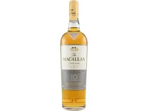 Macallan Fine Oak 10 Year Old - No Box - The Rare Whiskey Shop