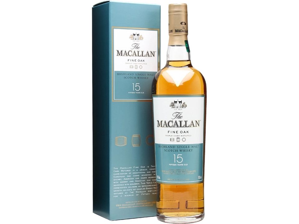 Macallan Fine Oak 15 Year Old - The Rare Whiskey Shop