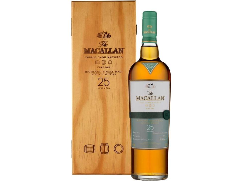 Macallan Fine Oak 25 Year Old - The Rare Whiskey Shop