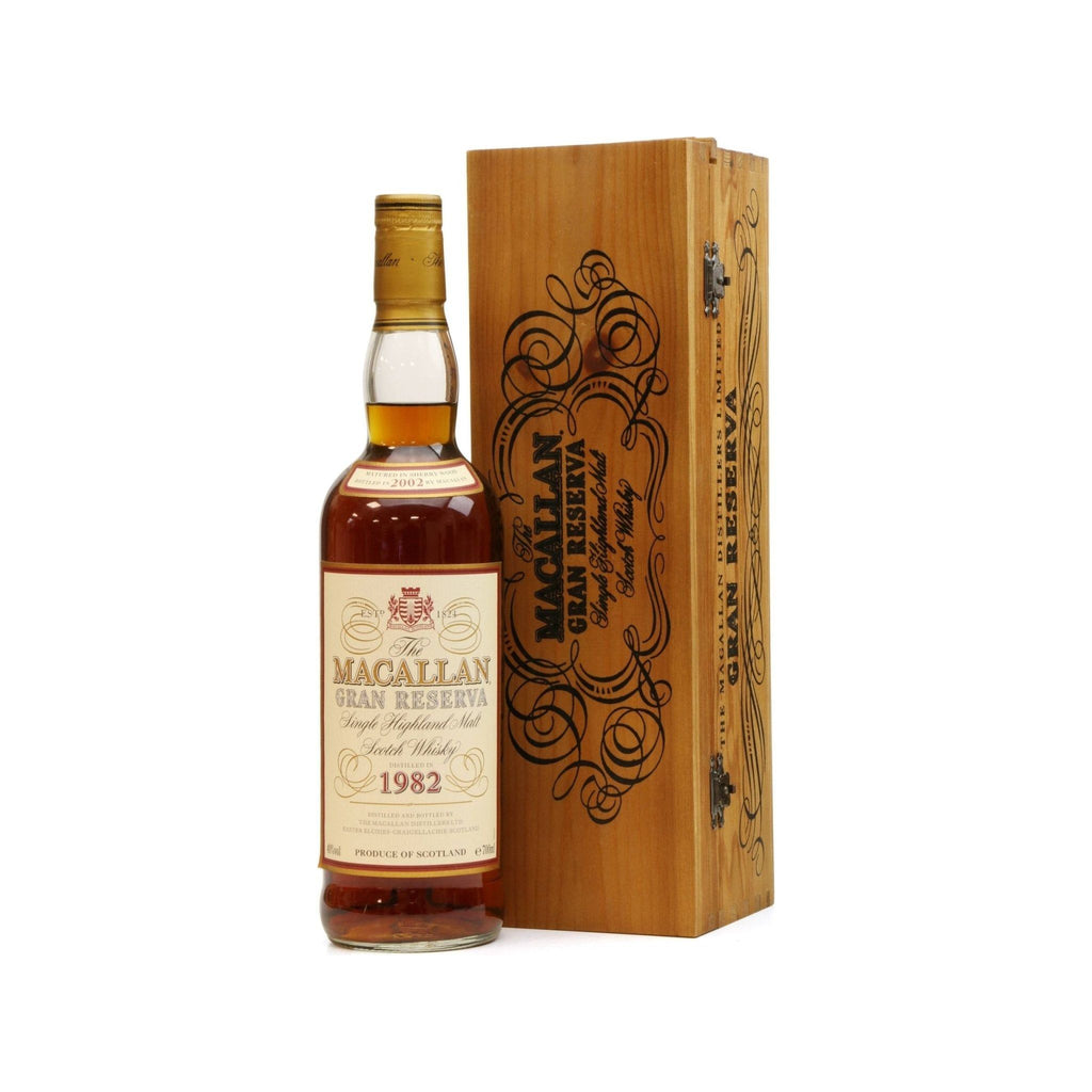 Macallan Gran Reserva 1982 Single Malt Scotch – The Rare Whiskey Shop