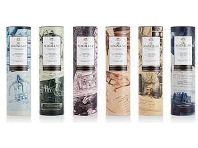 Macallan James Bond 60th Anniversary Complete Set - The Rare Whiskey Shop