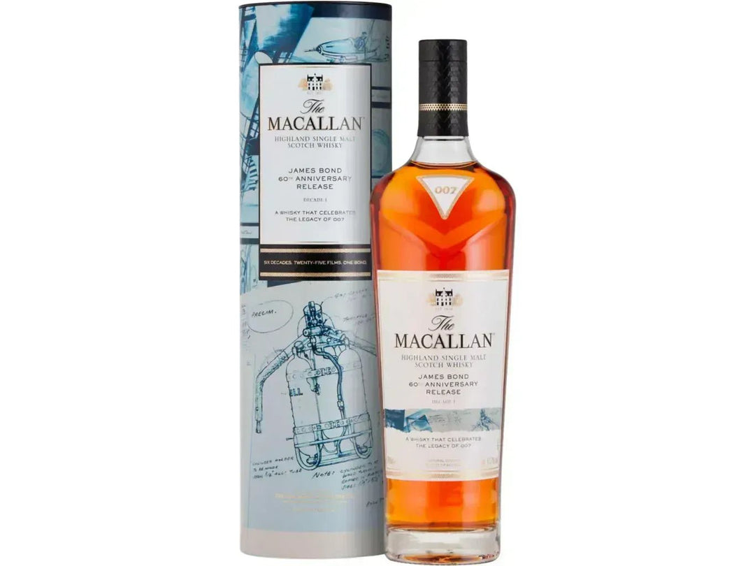 Macallan James Bond 60th Anniversary Decade 1 - The Rare Whiskey Shop