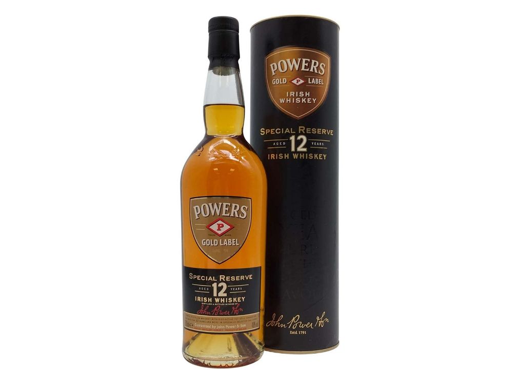 Powers Gold Label 12 Year Special Reserve - The Rare Whiskey Shop