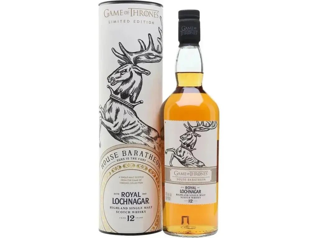 Royal Lochnagar Game of Thrones 'House Baratheon 12 Year Old 750ml - The Rare Whiskey Shop