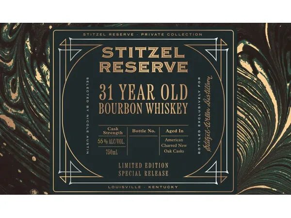 Stitzel Weller 31 Year Old Bourbon - The Rare Whiskey Shop
