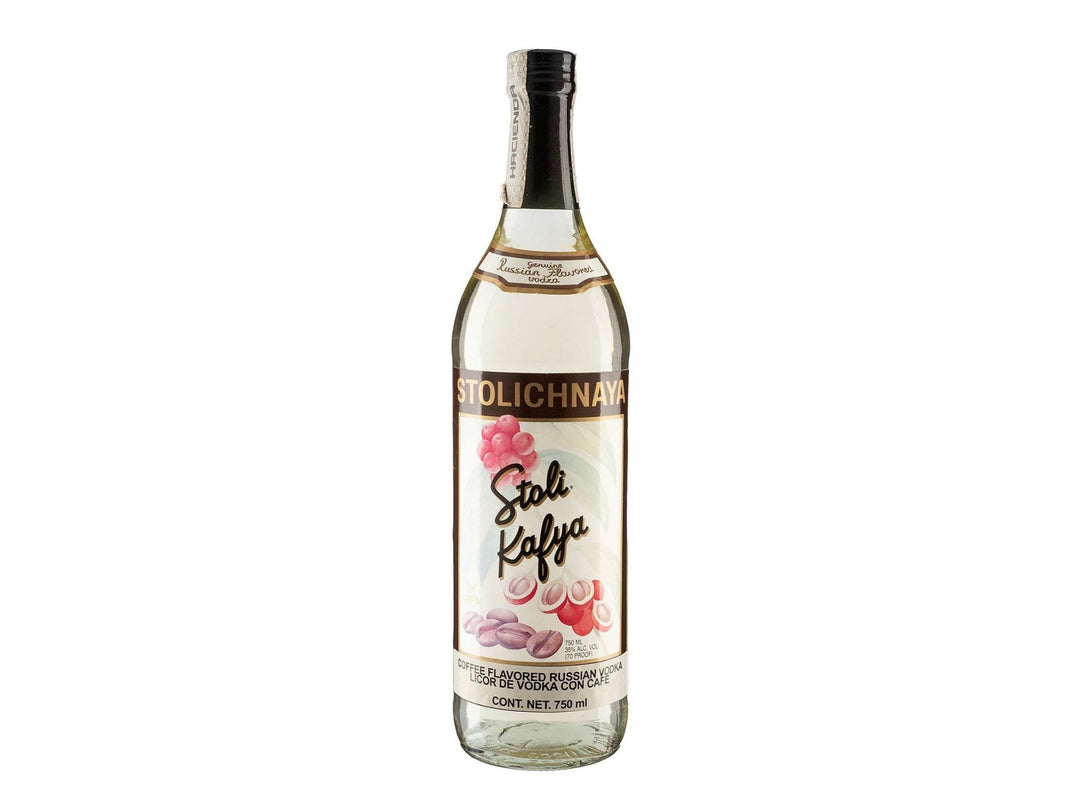 Stolichnaya Kafya Russian Vodka 750ml - The Rare Whiskey Shop