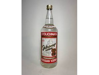 Stolichnaya Russian Vodka 1990s 1L - The Rare Whiskey Shop