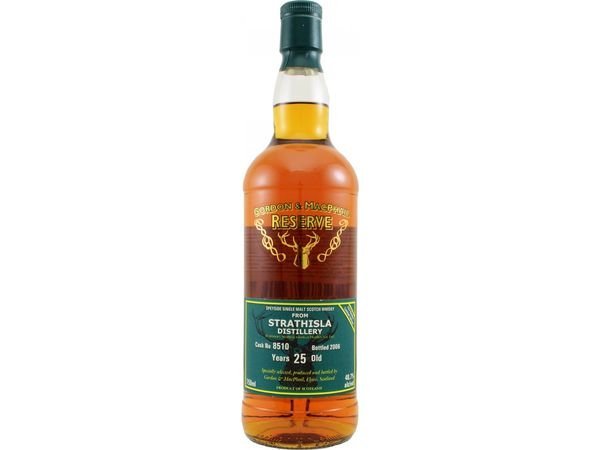 Strathisla 25 Year Old G&M Cask 8510 750ml - The Rare Whiskey Shop