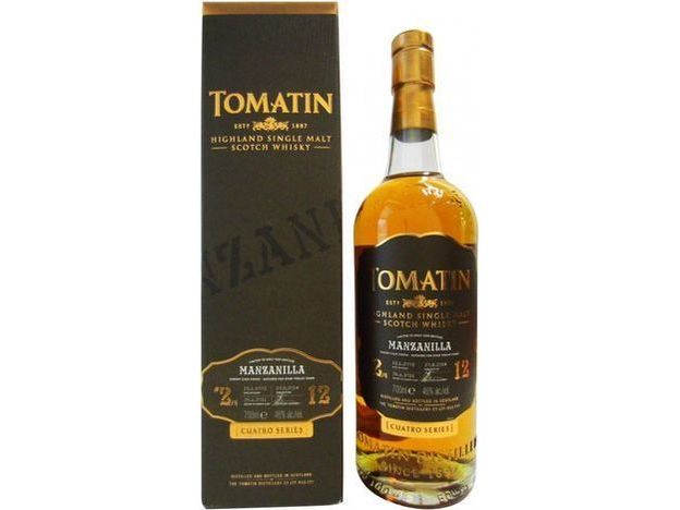 Tomatin Cuatro Series 12 Year Manzanilla Cask Finish 2002 - The Rare Whiskey Shop