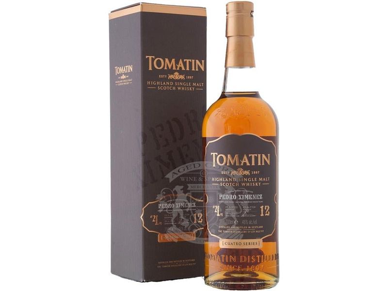 Tomatin Cuatro Series 12 Year Pedro Ximenez Cask Finish 2002 - The Rare Whiskey Shop