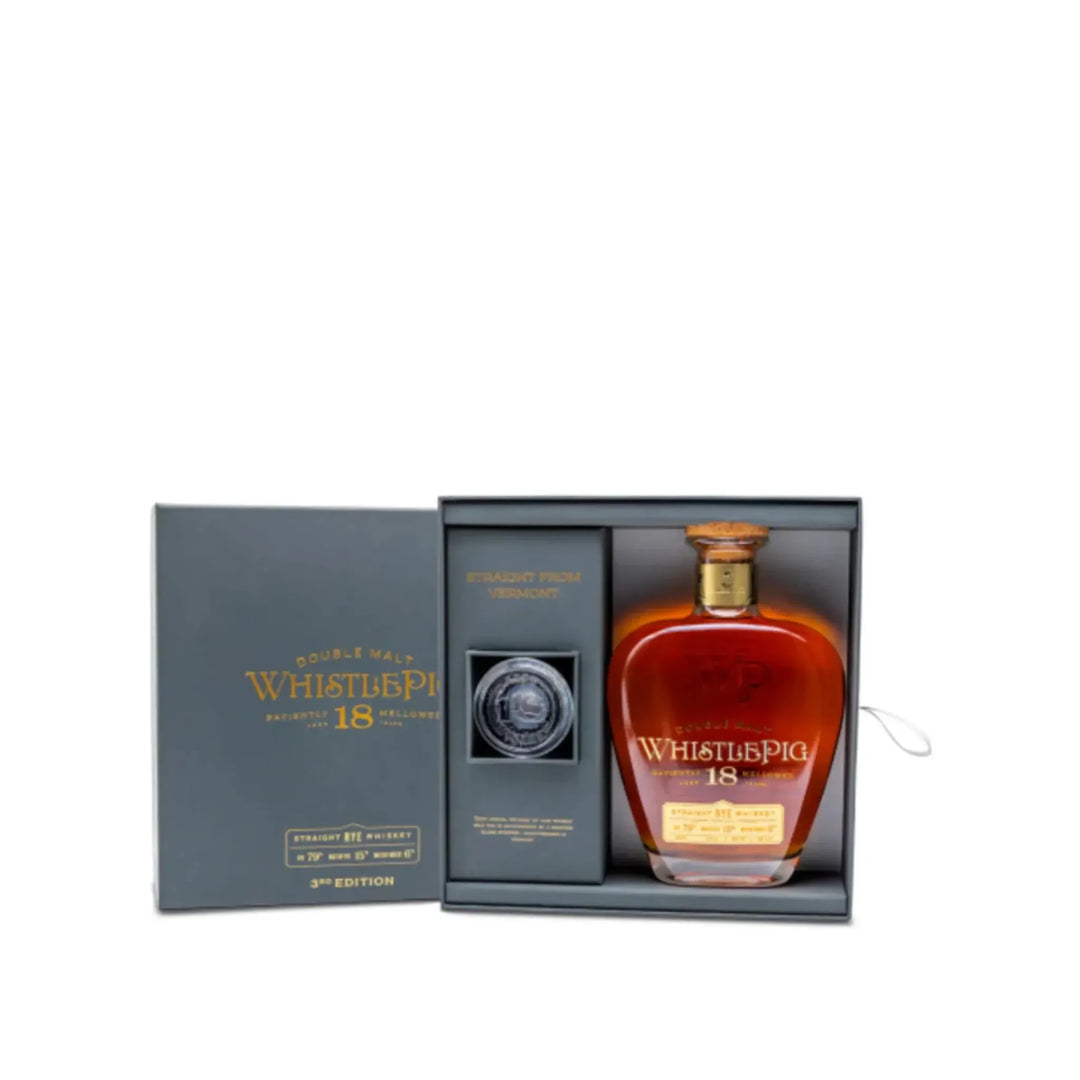 WhistlePig 18 Year Double Malt Rye Whiskey - The Rare Whiskey Shop