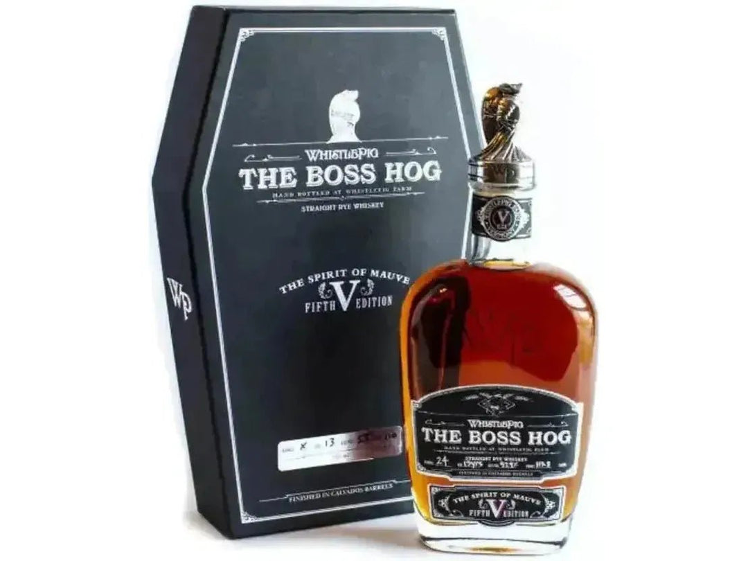 Whistlepig Boss Hog V: The Spirit of Mauve Straight Rye Whiskey - The Rare Whiskey Shop