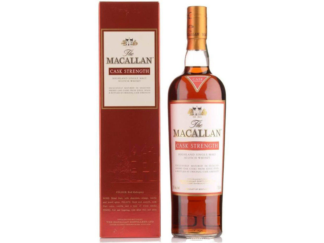 Macallan Cask Strength Sherry Cask - The Rare Whiskey Shop
