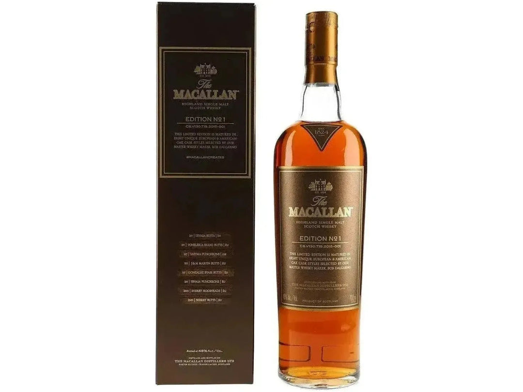 Macallan Edition No. 1 750ml - The Rare Whiskey Shop